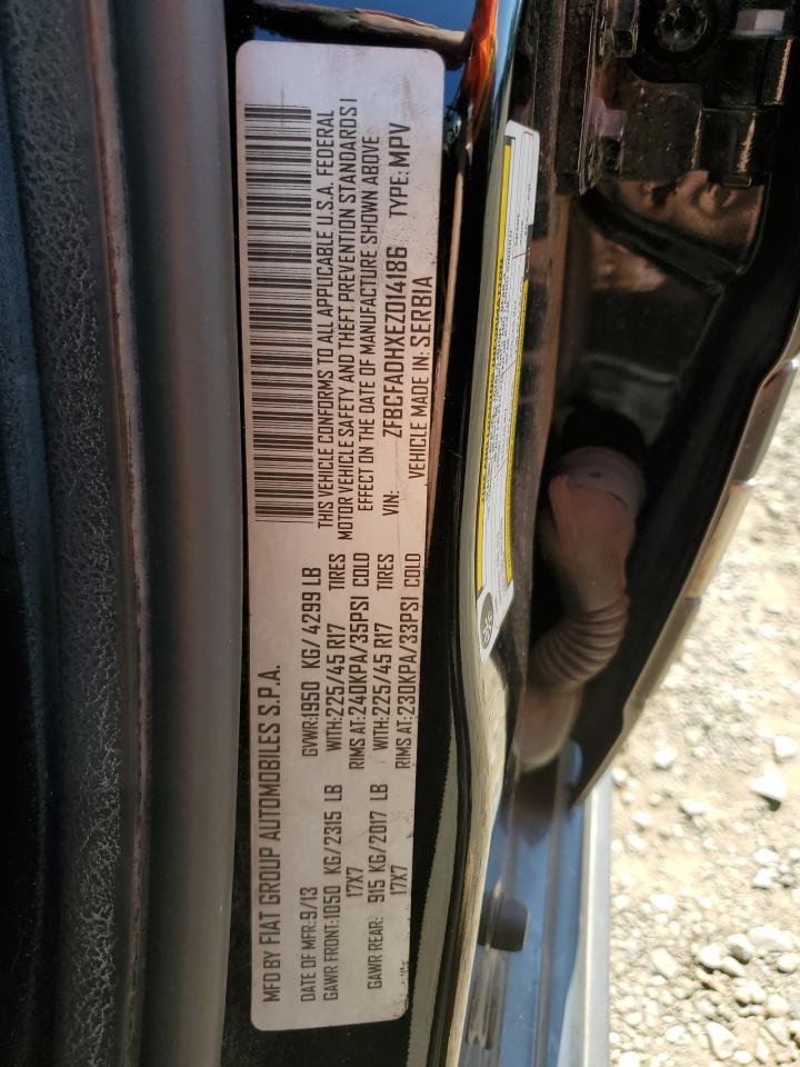 2014 Fiat 500L Trekking VIN: ZFBCFADHXEZ014186 Lot: 62854164