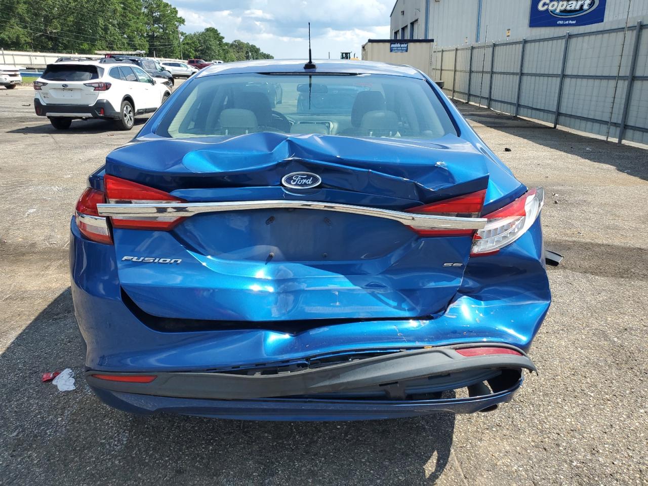 2017 Ford Fusion Se VIN: 3FA6P0H76HR307133 Lot: 62326974