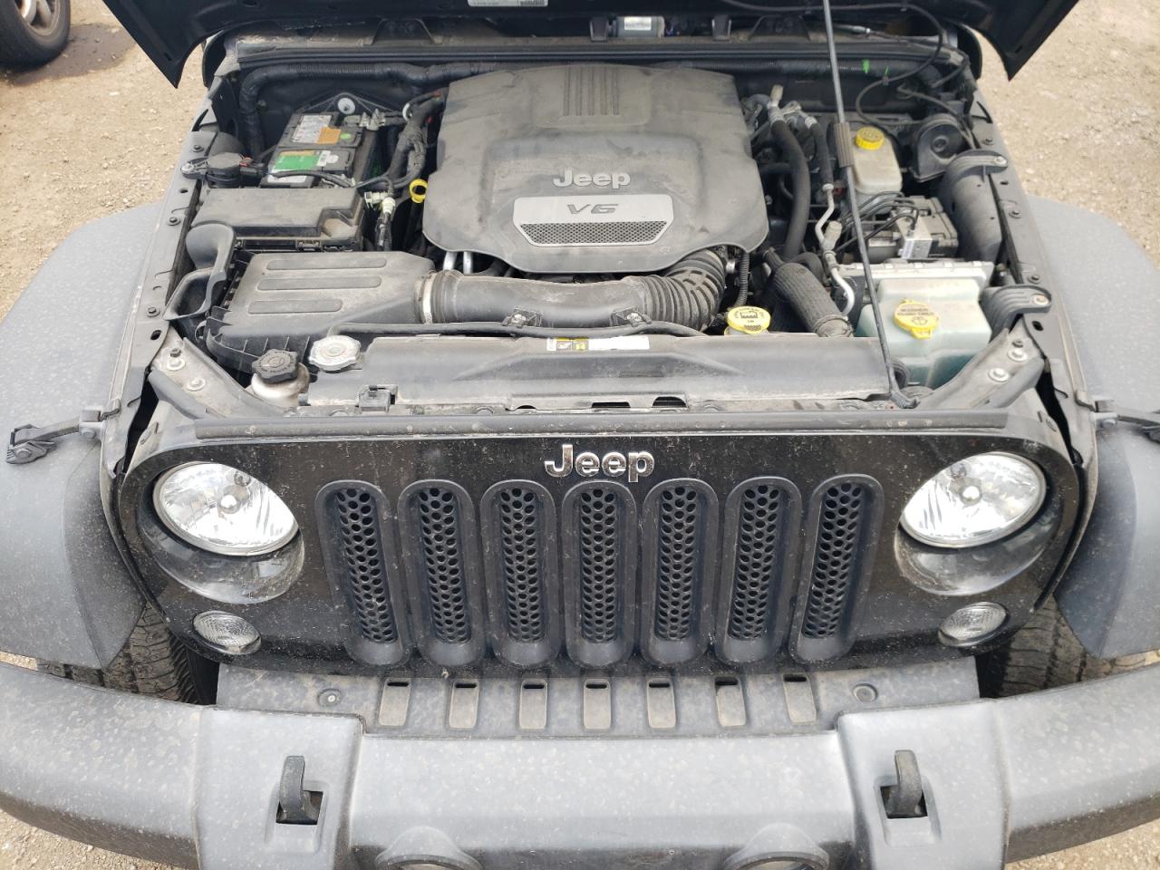 2016 Jeep Wrangler Unlimited Sport VIN: 1C4BJWDG2GL104644 Lot: 63746024