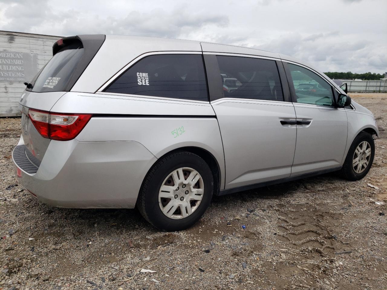 2011 Honda Odyssey Lx VIN: 5FNRL5H25BB036756 Lot: 64572694