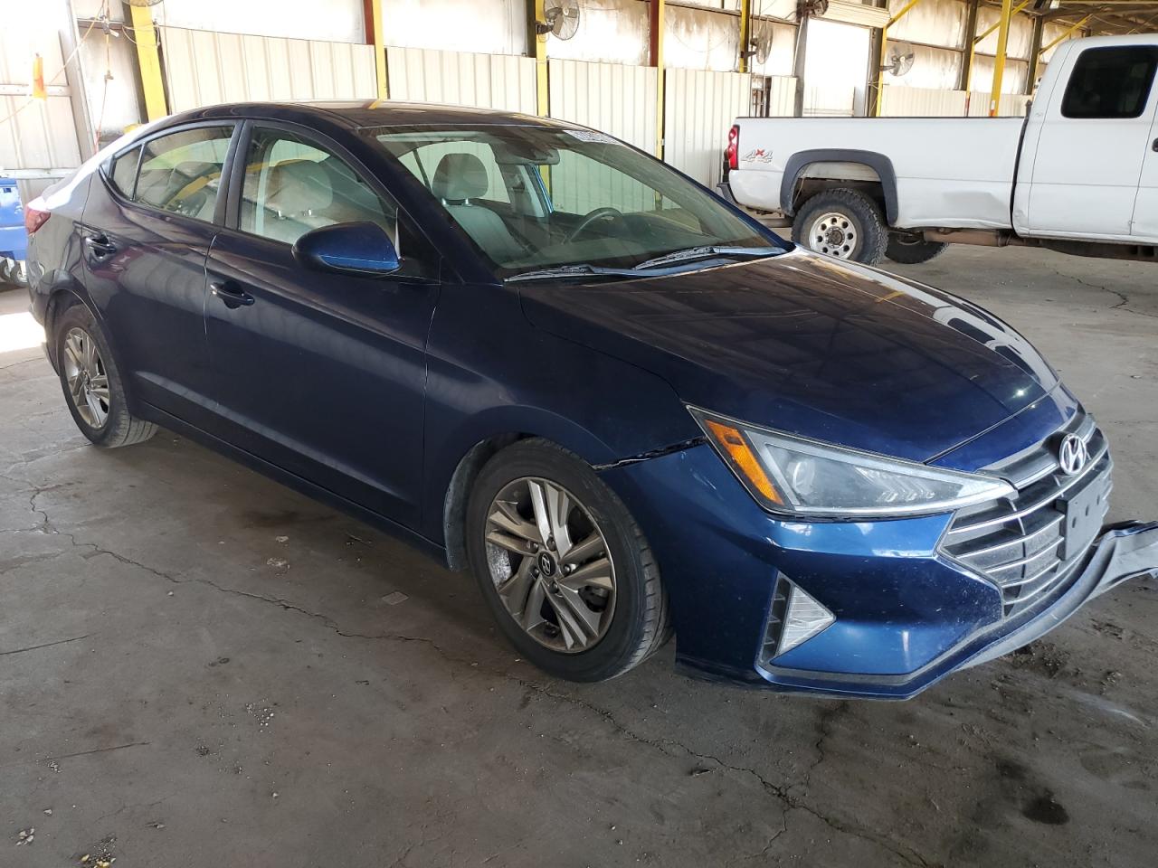 2019 Hyundai Elantra Sel vin: 5NPD84LF5KH447009