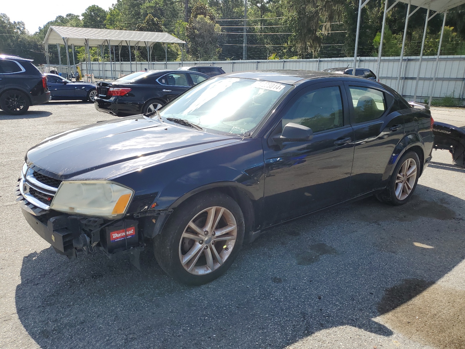 2012 Dodge Avenger Se vin: 1C3CDZAG5CN254803