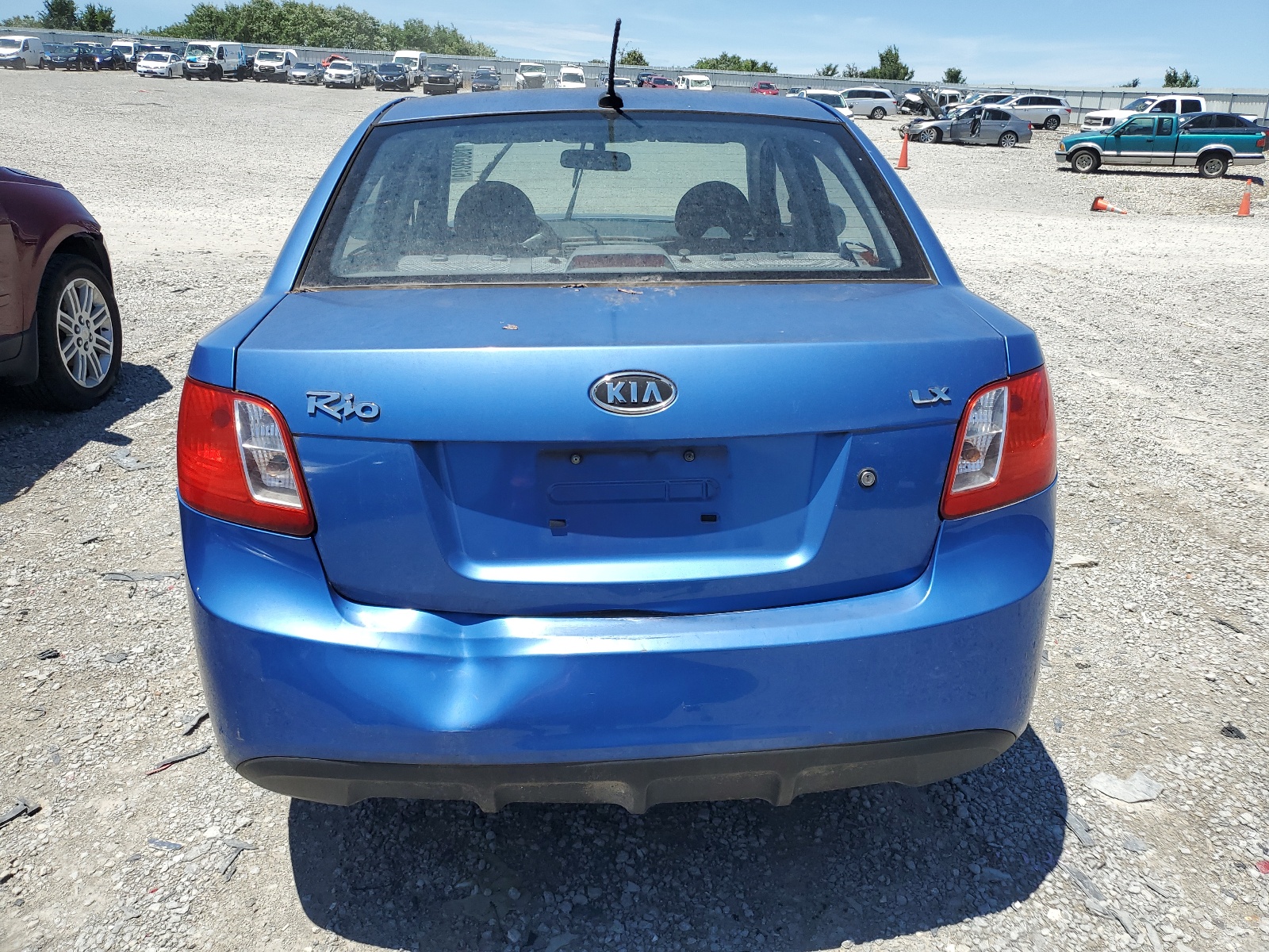 KNADH4A37A6632922 2010 Kia Rio Lx