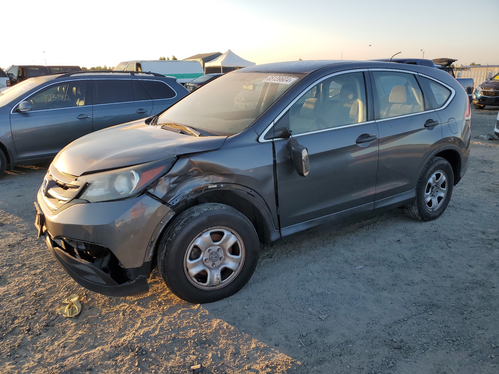 2014 Honda Cr-V Lx vin: 2HKRM4H36EH673127