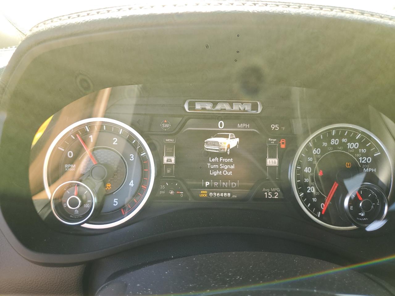 2020 Ram 2500 Laramie VIN: 3C6UR5FL3LG103684 Lot: 62263984