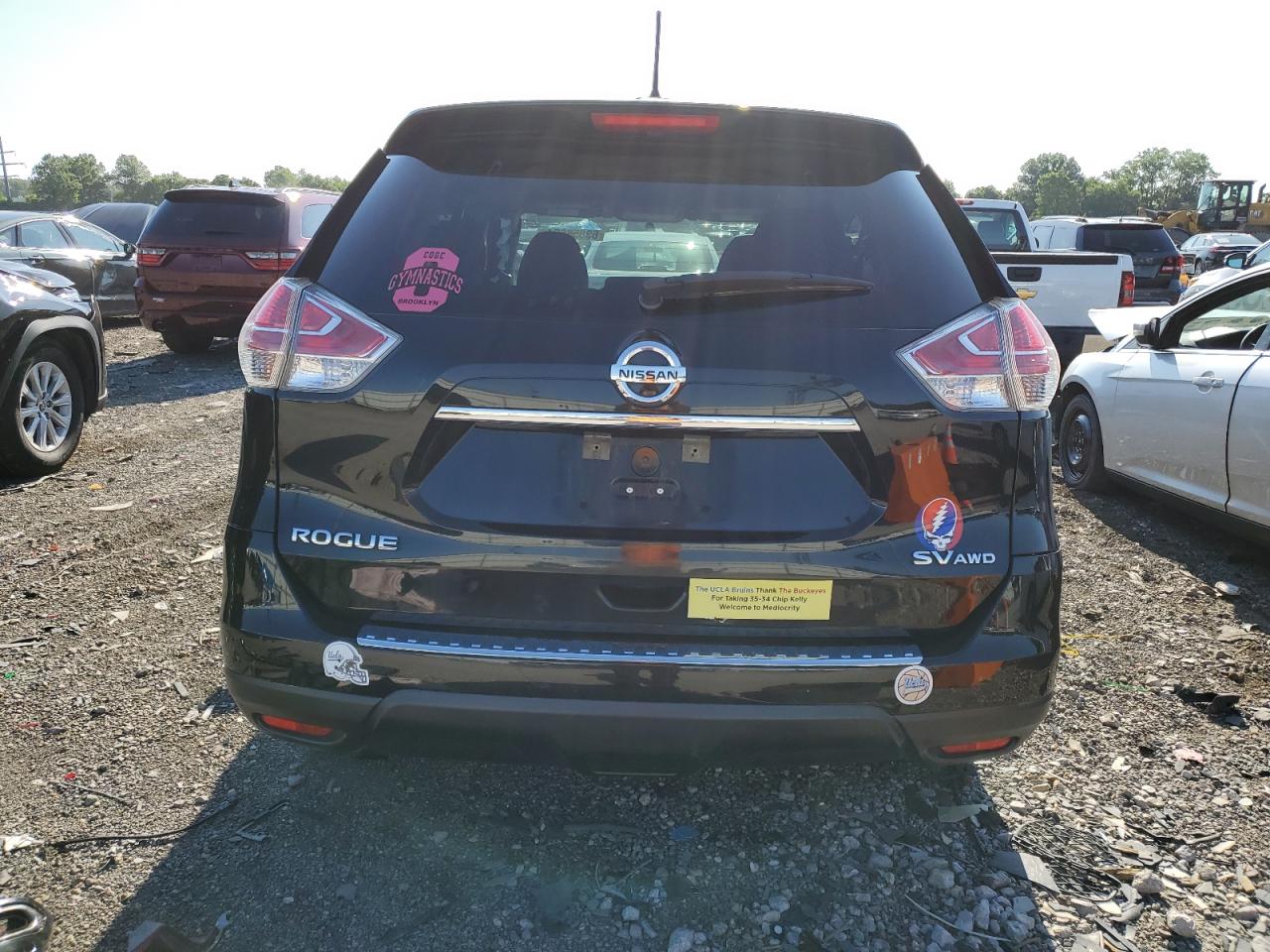 2016 Nissan Rogue S VIN: KNMAT2MV3GP616452 Lot: 63858654