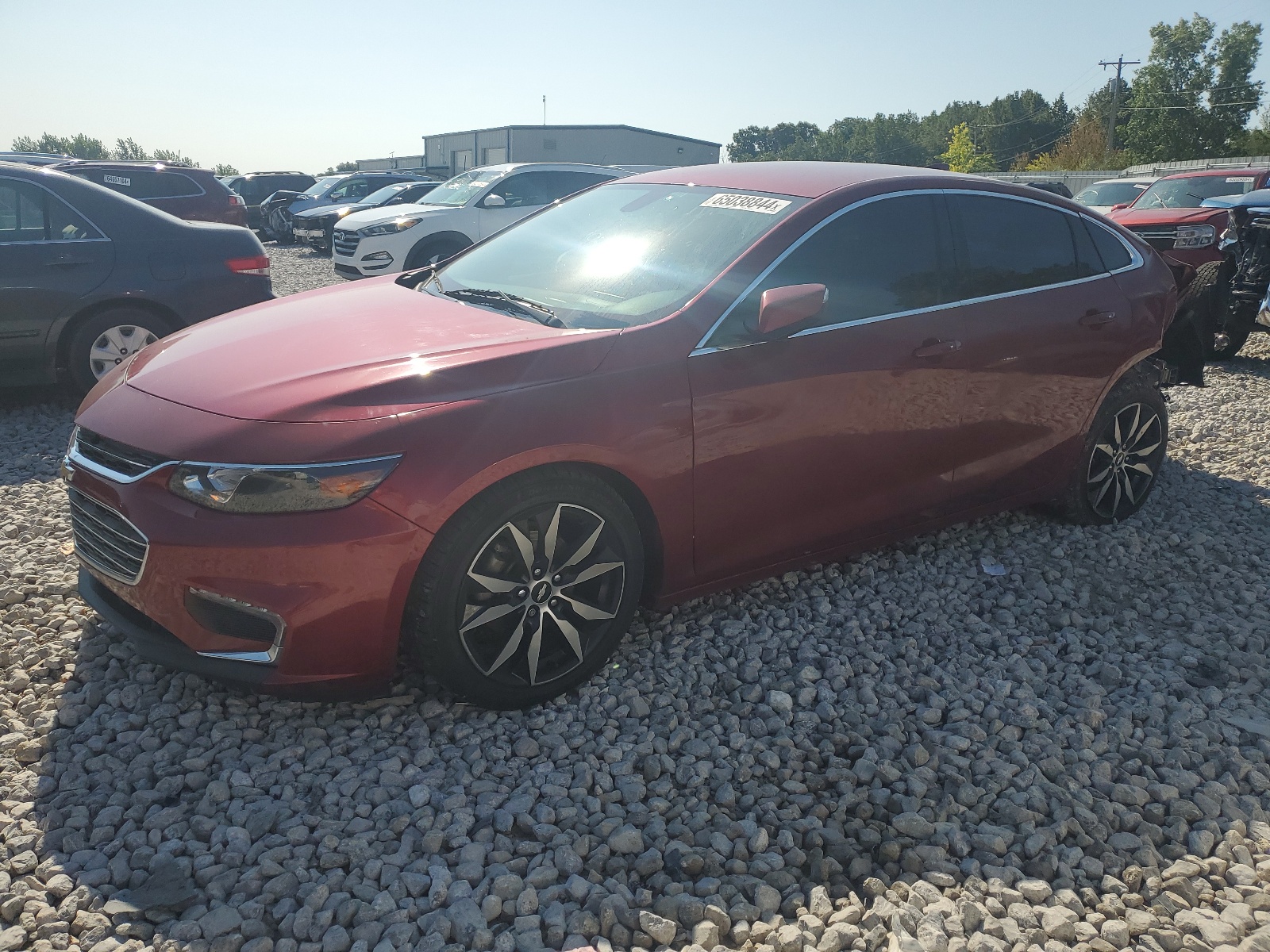 2017 Chevrolet Malibu Lt vin: 1G1ZE5ST2HF276341