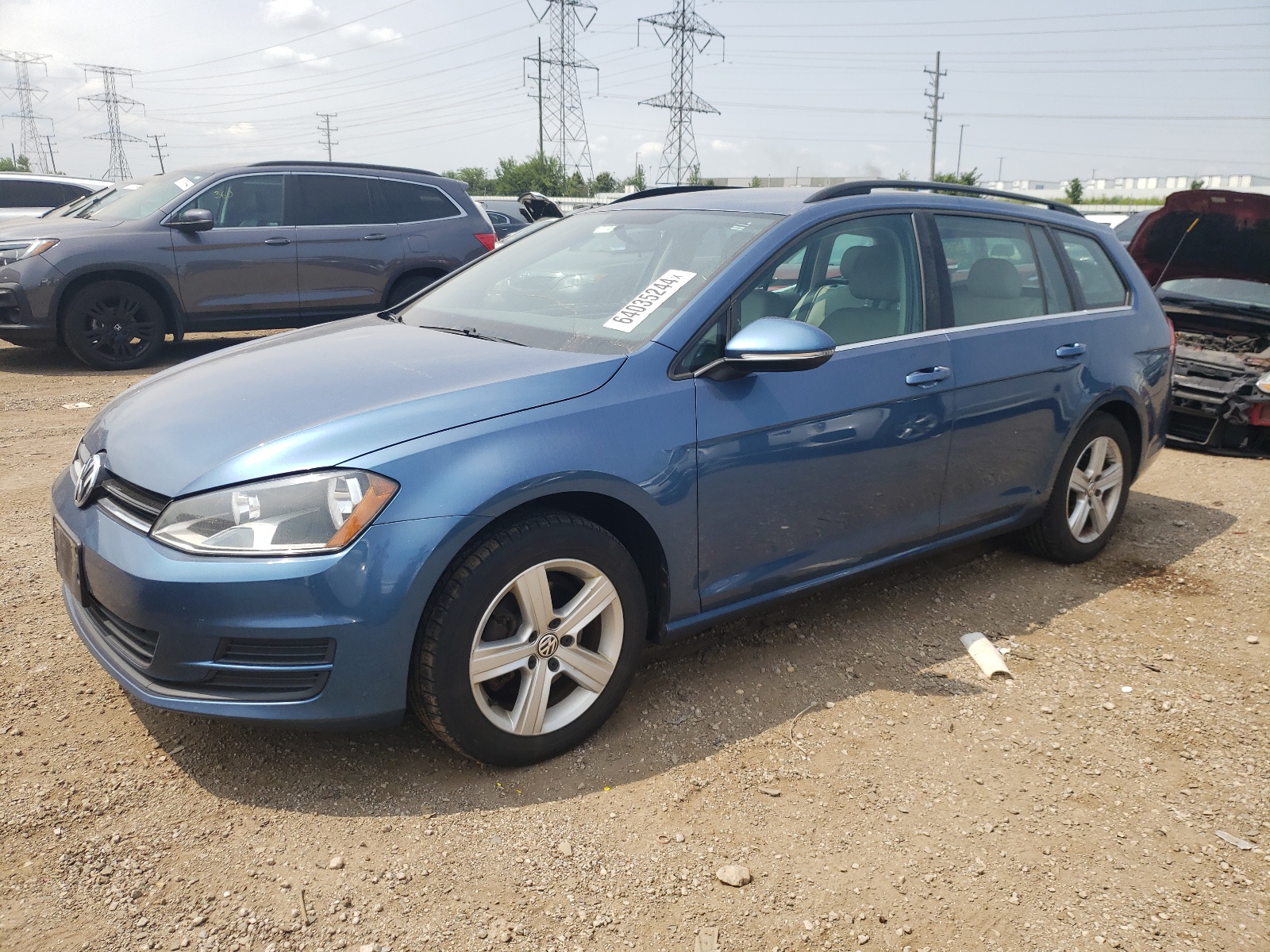 2015 Volkswagen Golf Sportwagen Tdi S vin: 3VWCA7AU1FM512745