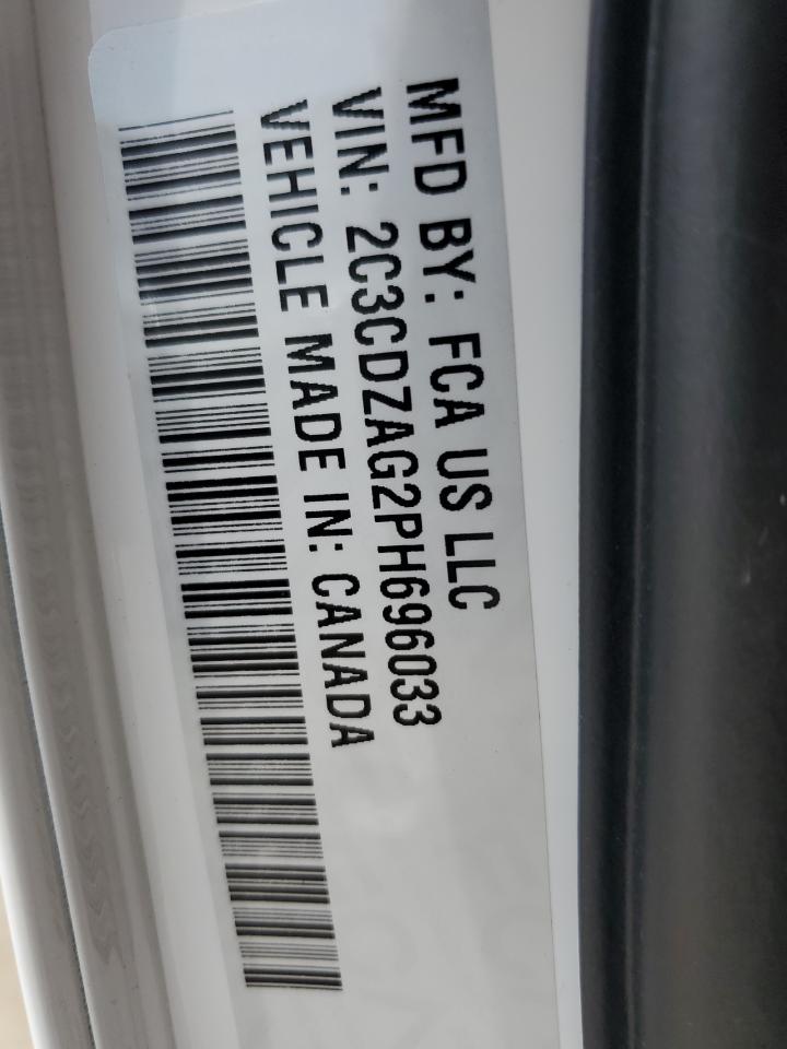 2C3CDZAG2PH696033 2023 Dodge Challenger Sxt