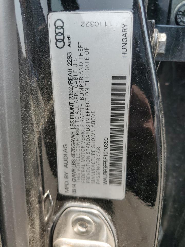 2015 Audi A3 Premium VIN: WAUBFGFF5F1010390 Lot: 64211544