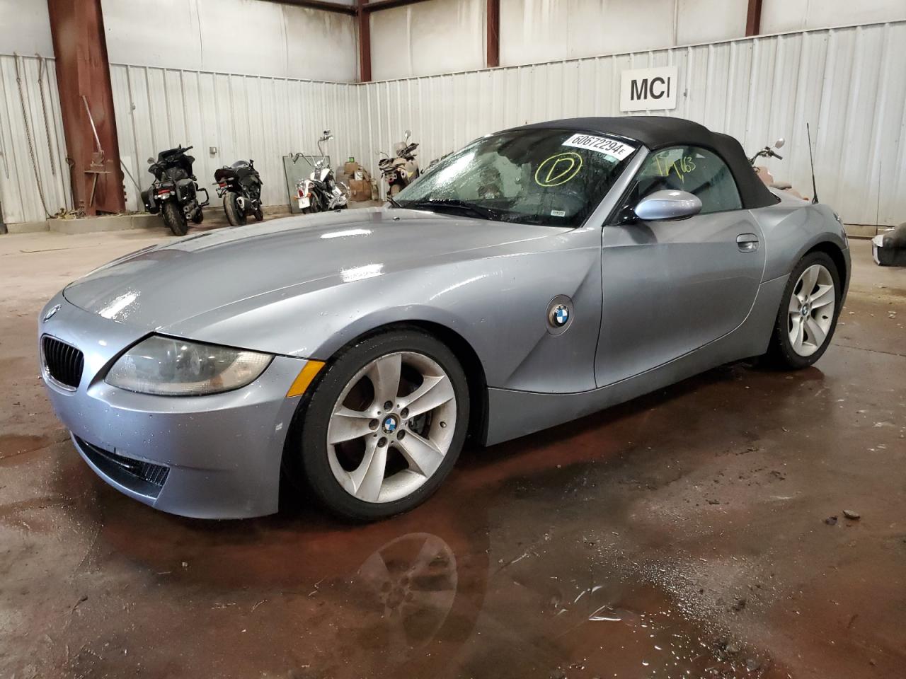 2006 BMW Z4 3.0 VIN: 4USBU33536LW66227 Lot: 60672294