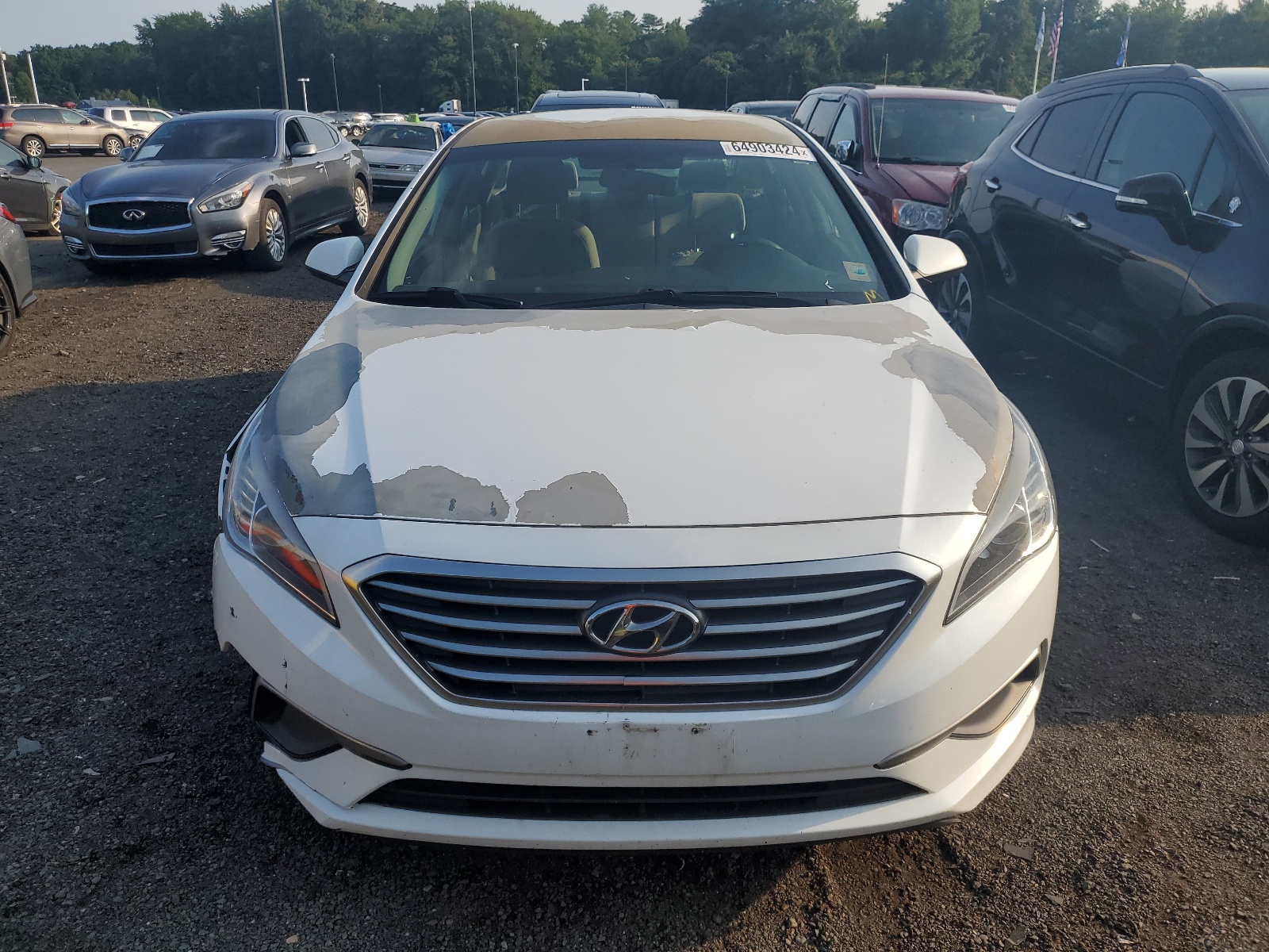 2017 Hyundai Sonata Se vin: 5NPE24AF3HH538037