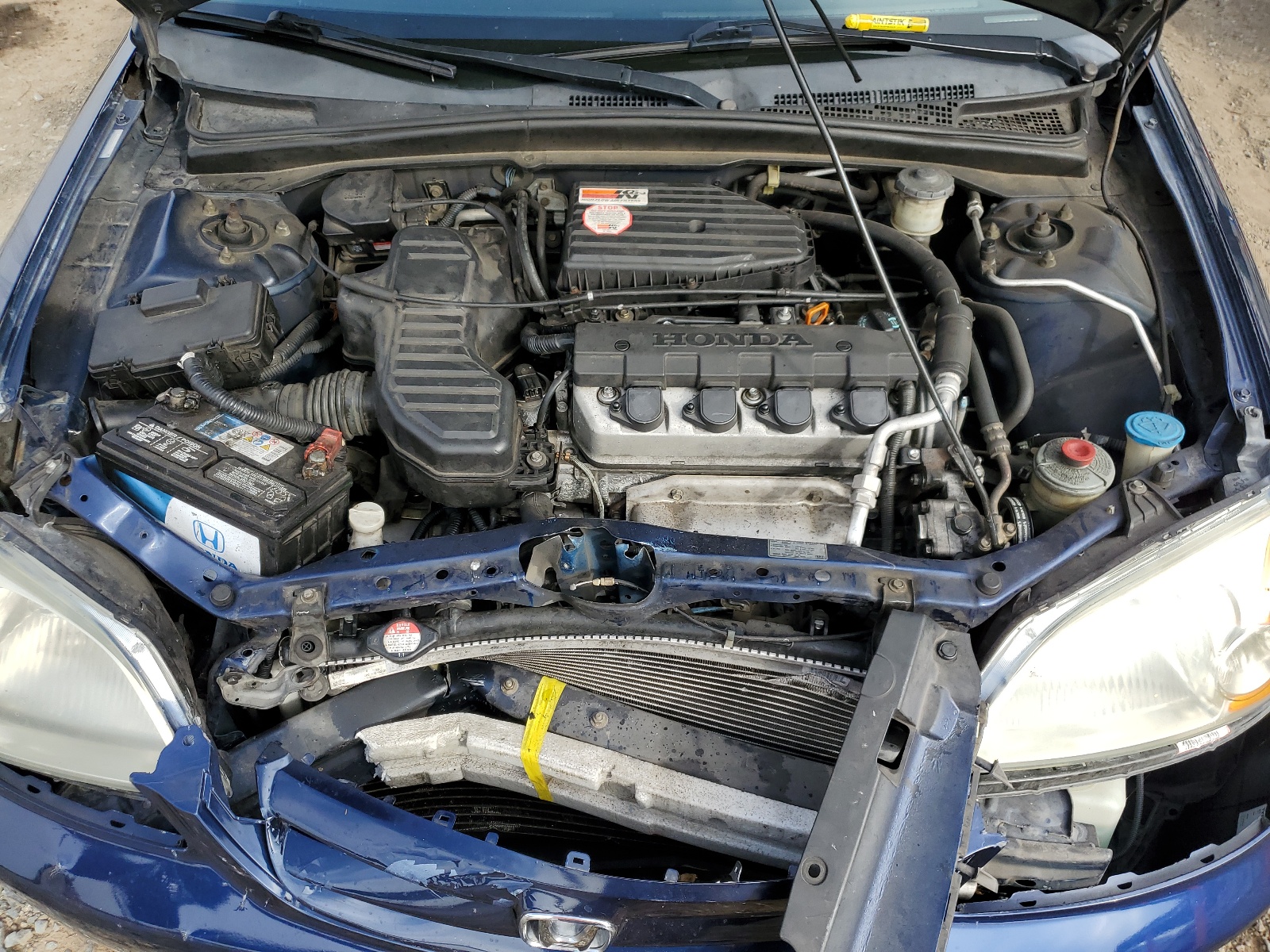 2HGES16563H583555 2003 Honda Civic Lx