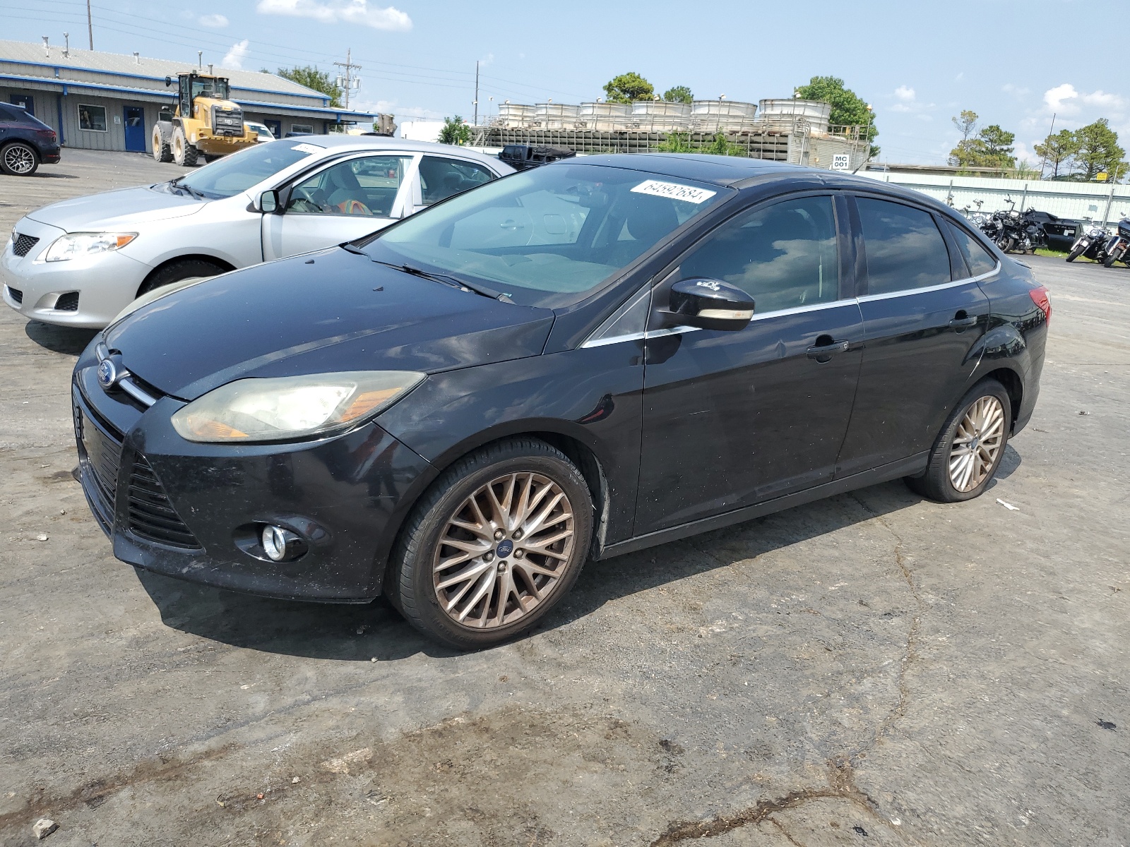 2013 Ford Focus Titanium vin: 1FADP3J25DL355481