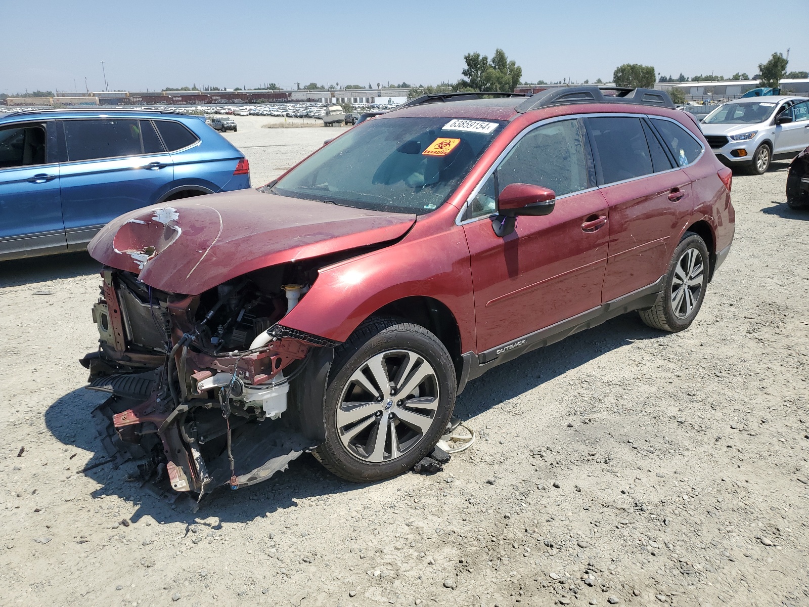 2018 Subaru Outback 2.5I Limited vin: 4S4BSANC0J3390573