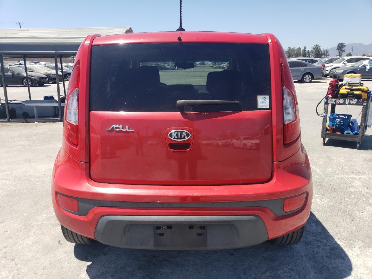 2012 Kia Soul + VIN: KNDJT2A65C7354411 Lot: 65044564