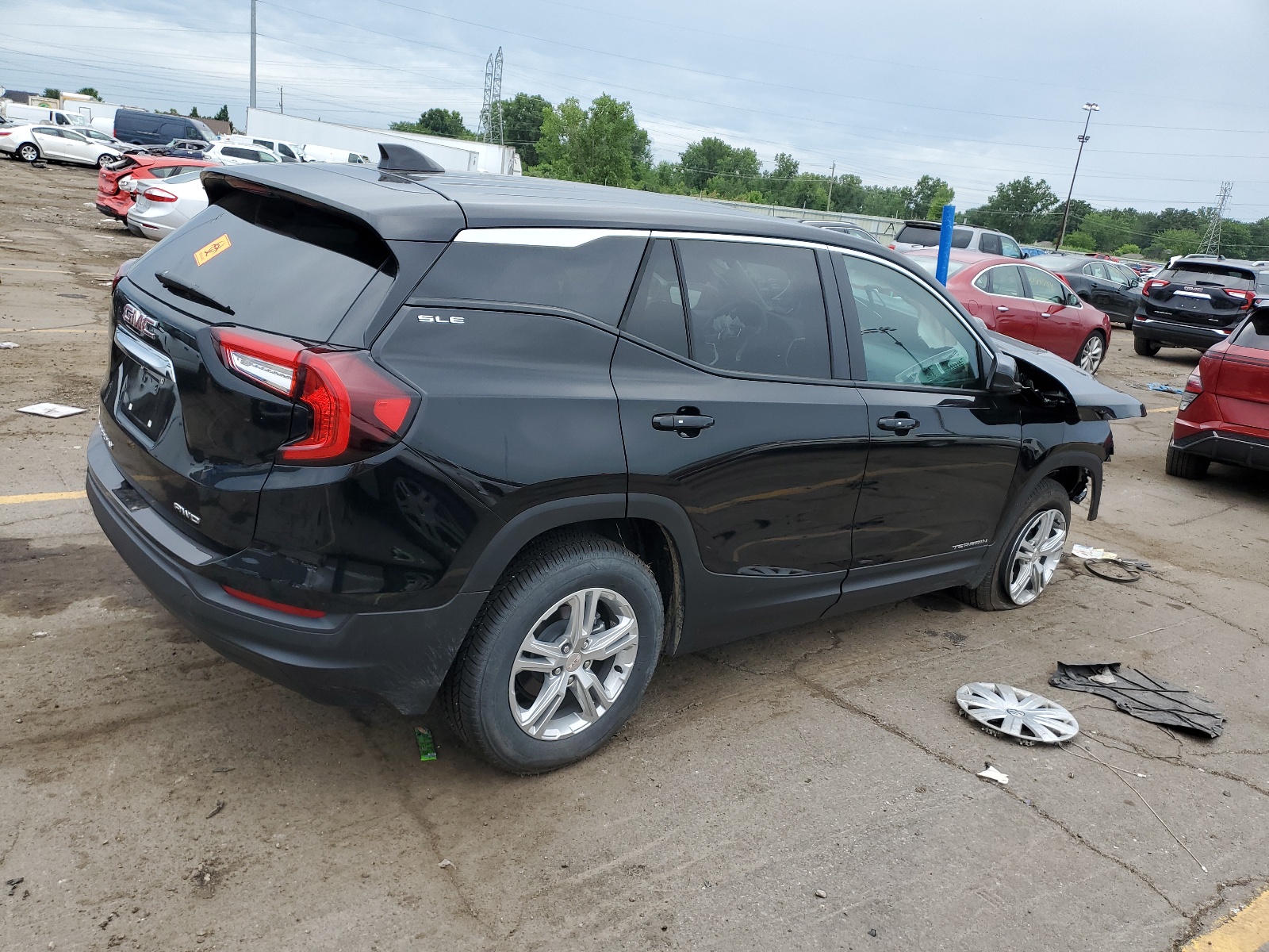 2024 GMC Terrain Sle vin: 3GKALTEG7RL308399