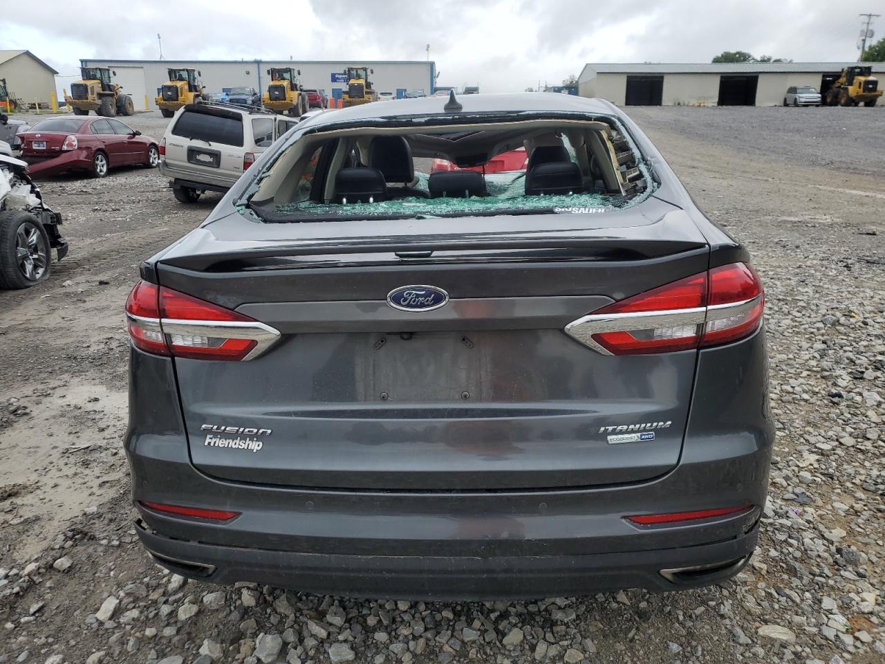 2020 Ford Fusion Titanium VIN: 3FA6P0D97LR203301 Lot: 64867374