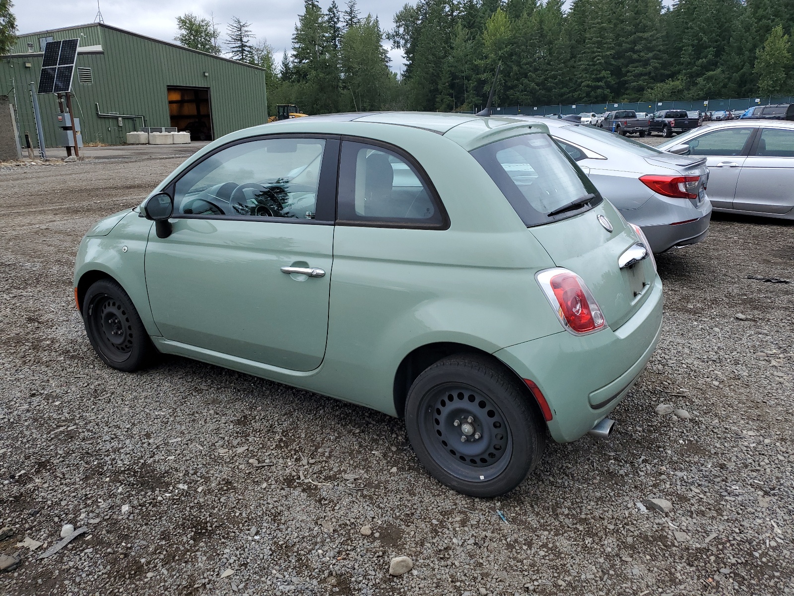 2012 Fiat 500 Pop vin: 3C3CFFAR0CT330485