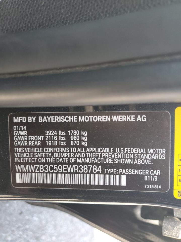 2014 Mini Cooper Countryman VIN: WMWZB3C59EWR38784 Lot: 63551364