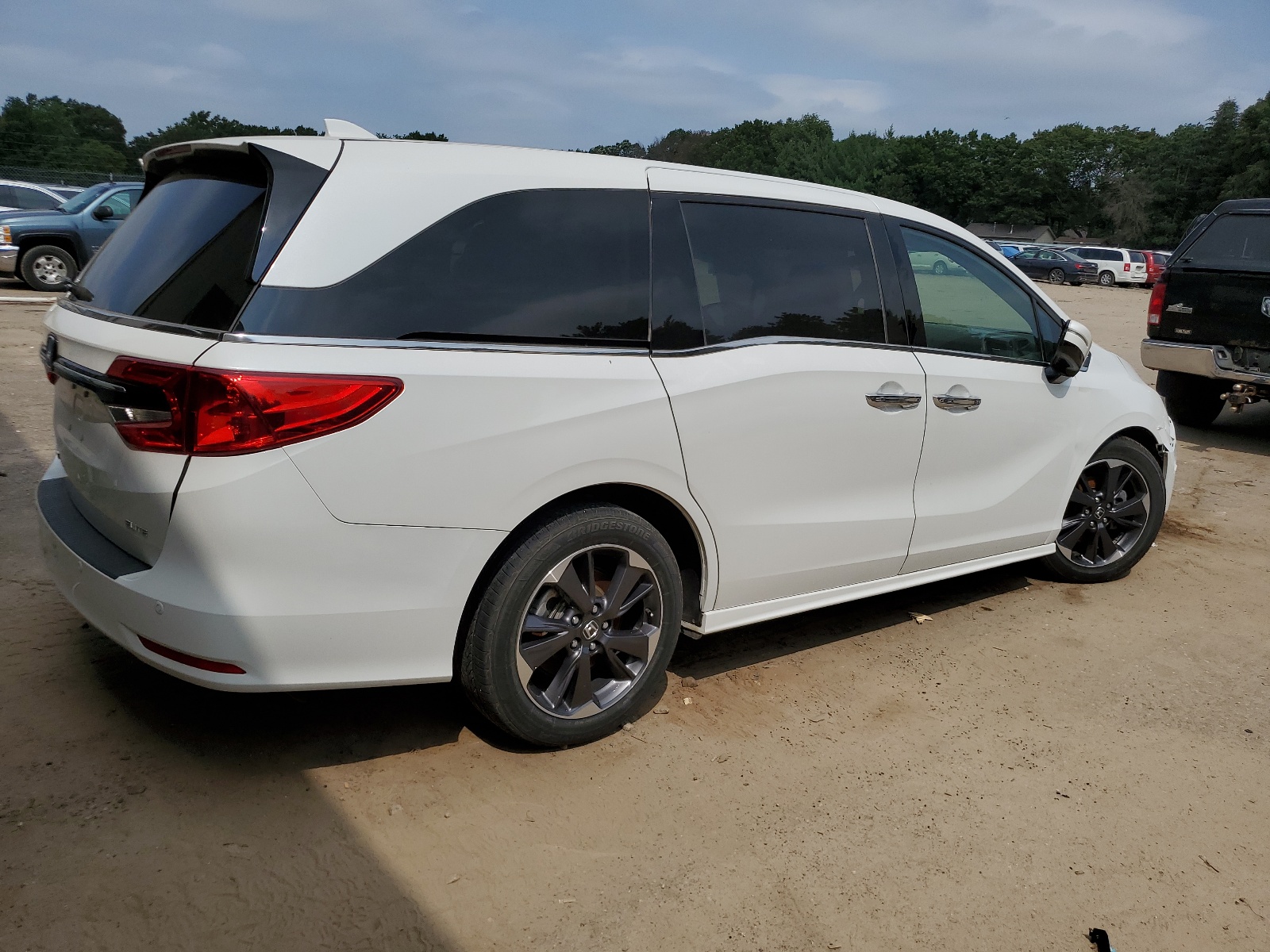 2022 Honda Odyssey Elite vin: 5FNRL6H98NB048391