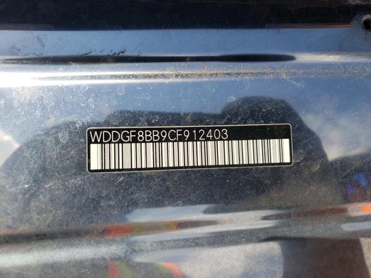 2012 Mercedes-Benz C 300 4Matic VIN: WDDGF8BB9CF912403 Lot: 64220044