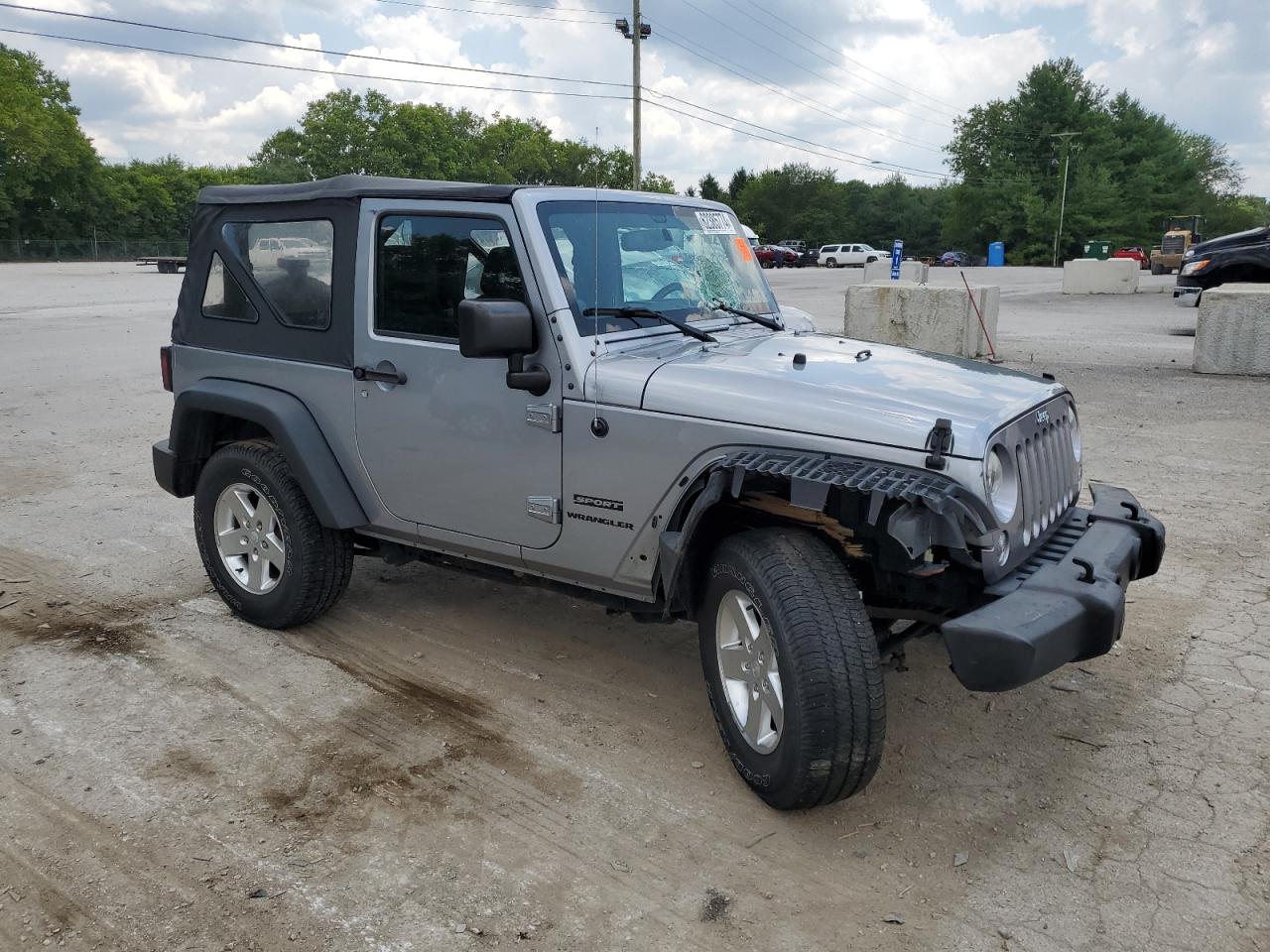 2014 Jeep Wrangler Sport VIN: 1C4AJWAG2EL271616 Lot: 62385774