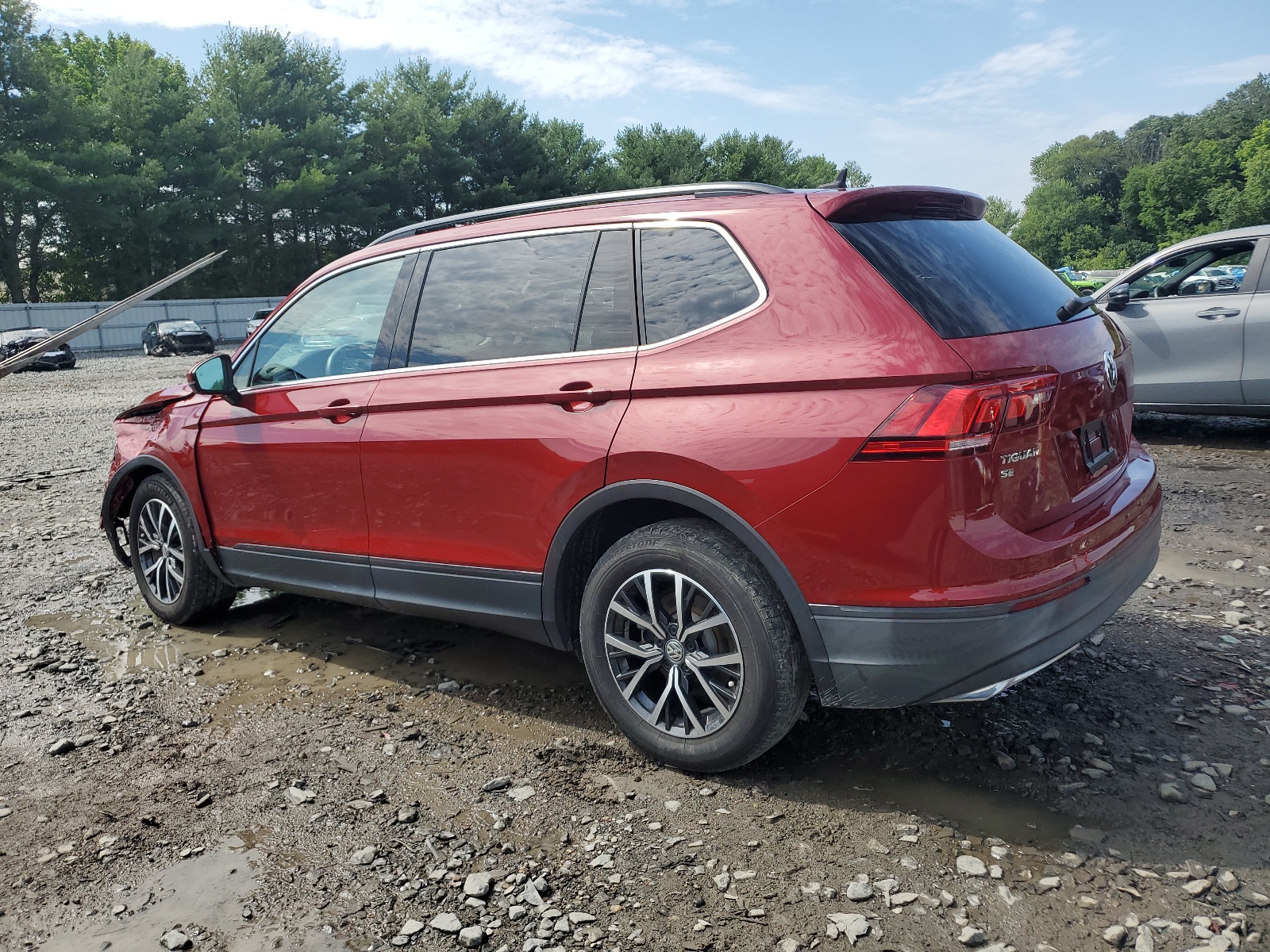 2019 Volkswagen Tiguan Se vin: 3VV2B7AX9KM104883