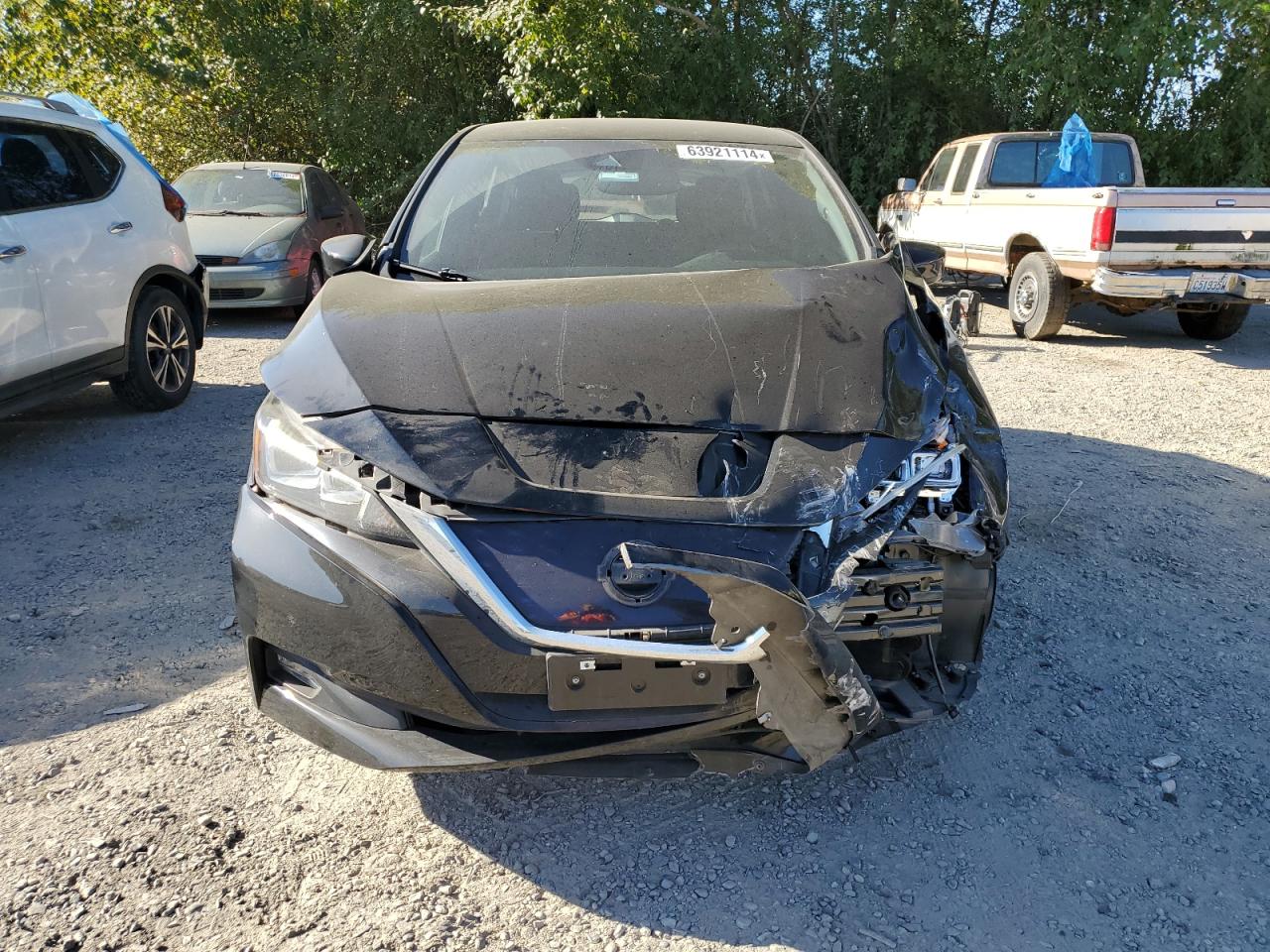 2019 Nissan Leaf S VIN: 1N4AZ1CP0KC307653 Lot: 63921114