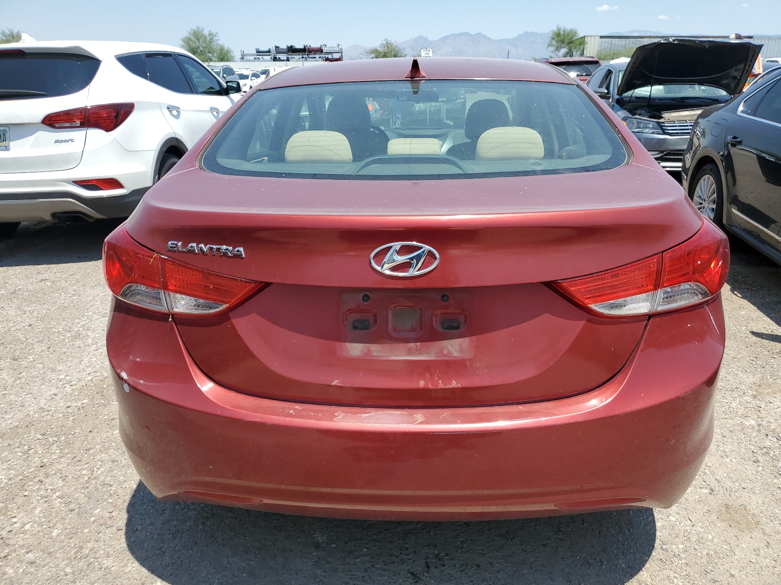 2013 Hyundai Elantra Gls vin: 5NPDH4AE7DH376540