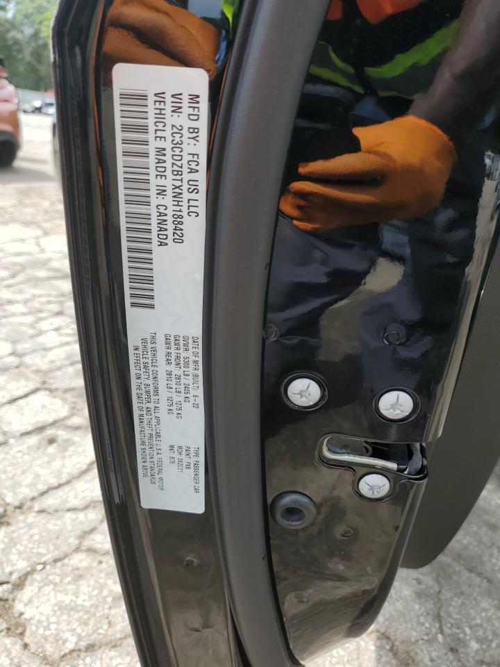 2022 Dodge Challenger R/T VIN: 2C3CDZBTXNH188420 Lot: 63291434