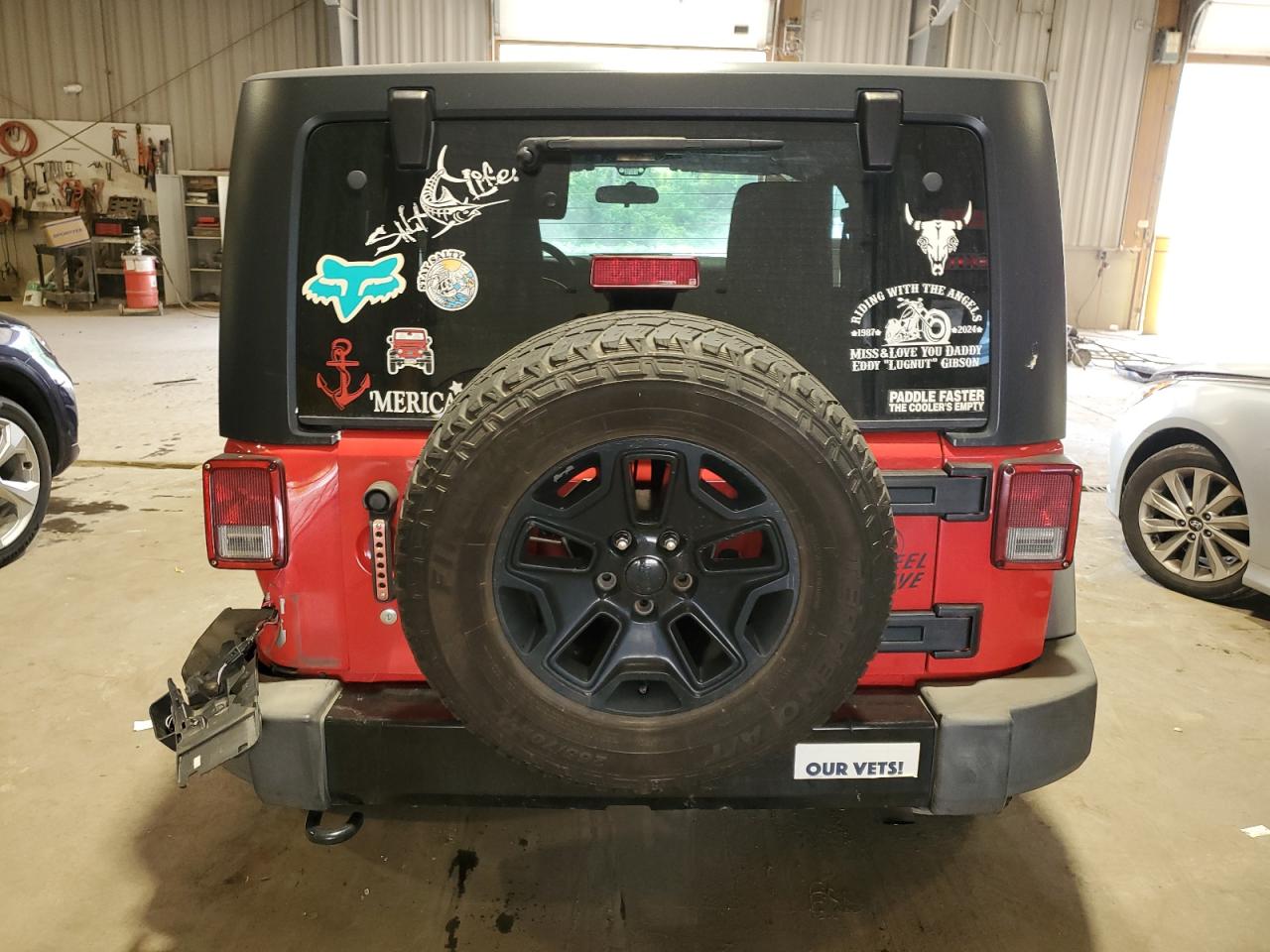 2015 Jeep Wrangler Sport VIN: 1C4AJWAG8FL614463 Lot: 65187624