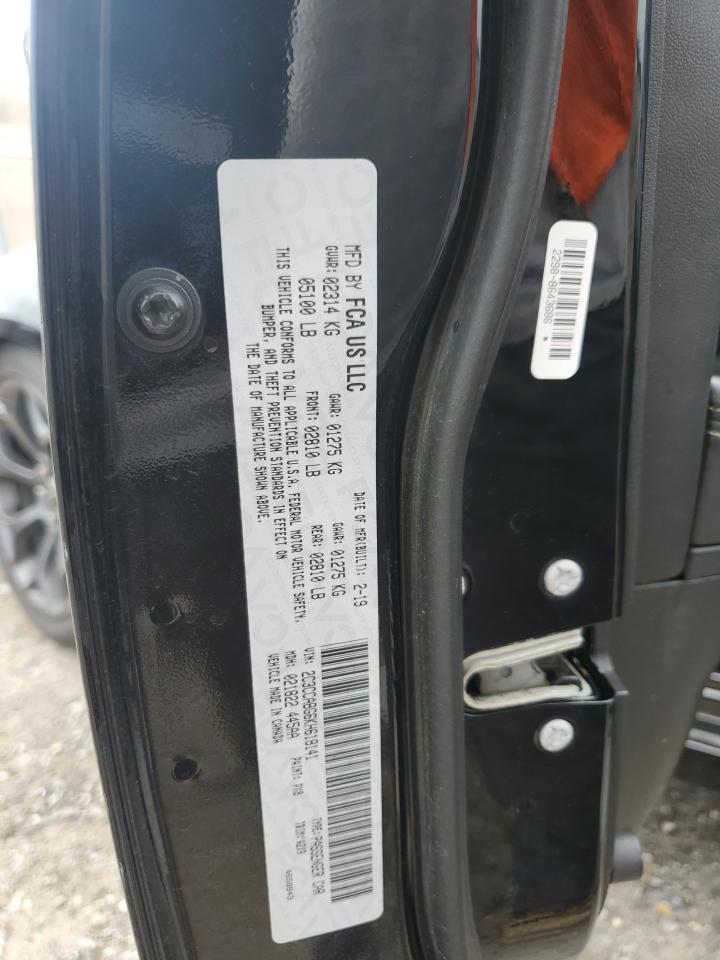 2019 Chrysler 300 S VIN: 2C3CCABG6KH618141 Lot: 64683704