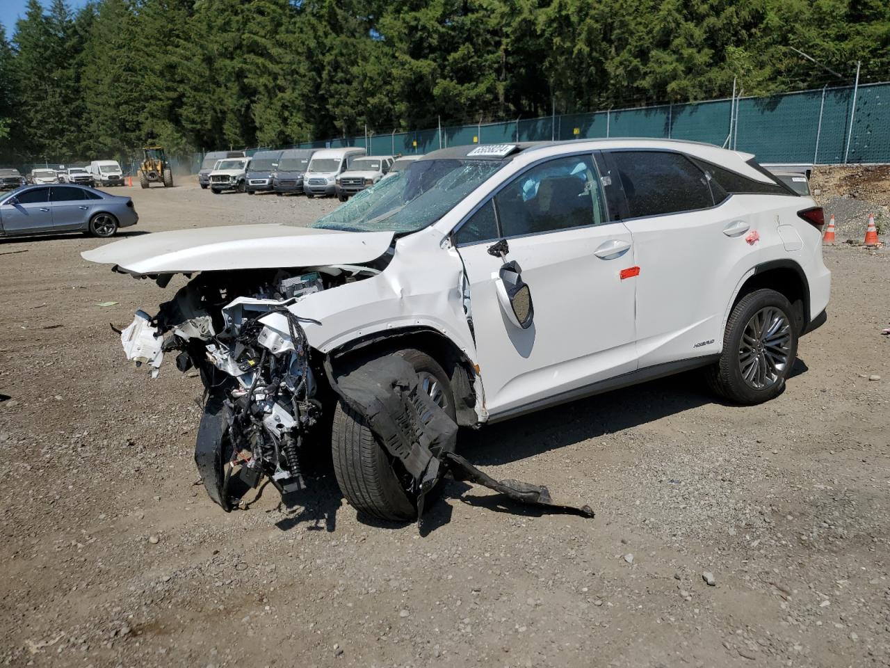 3T2JGMDAXNC087201 2022 Lexus Rx 450H