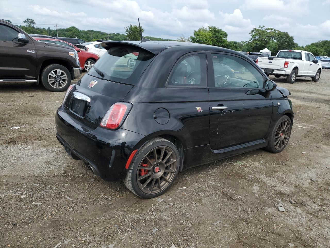 2017 Fiat 500 Abarth VIN: 3C3CFFFH8HT621291 Lot: 63133054