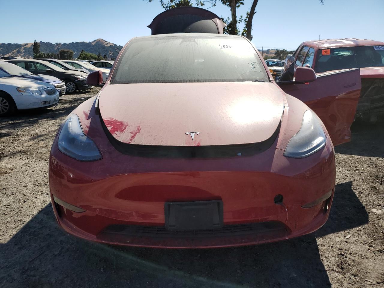 2022 Tesla Model Y VIN: 7SAYGDEE5NF555337 Lot: 63831714