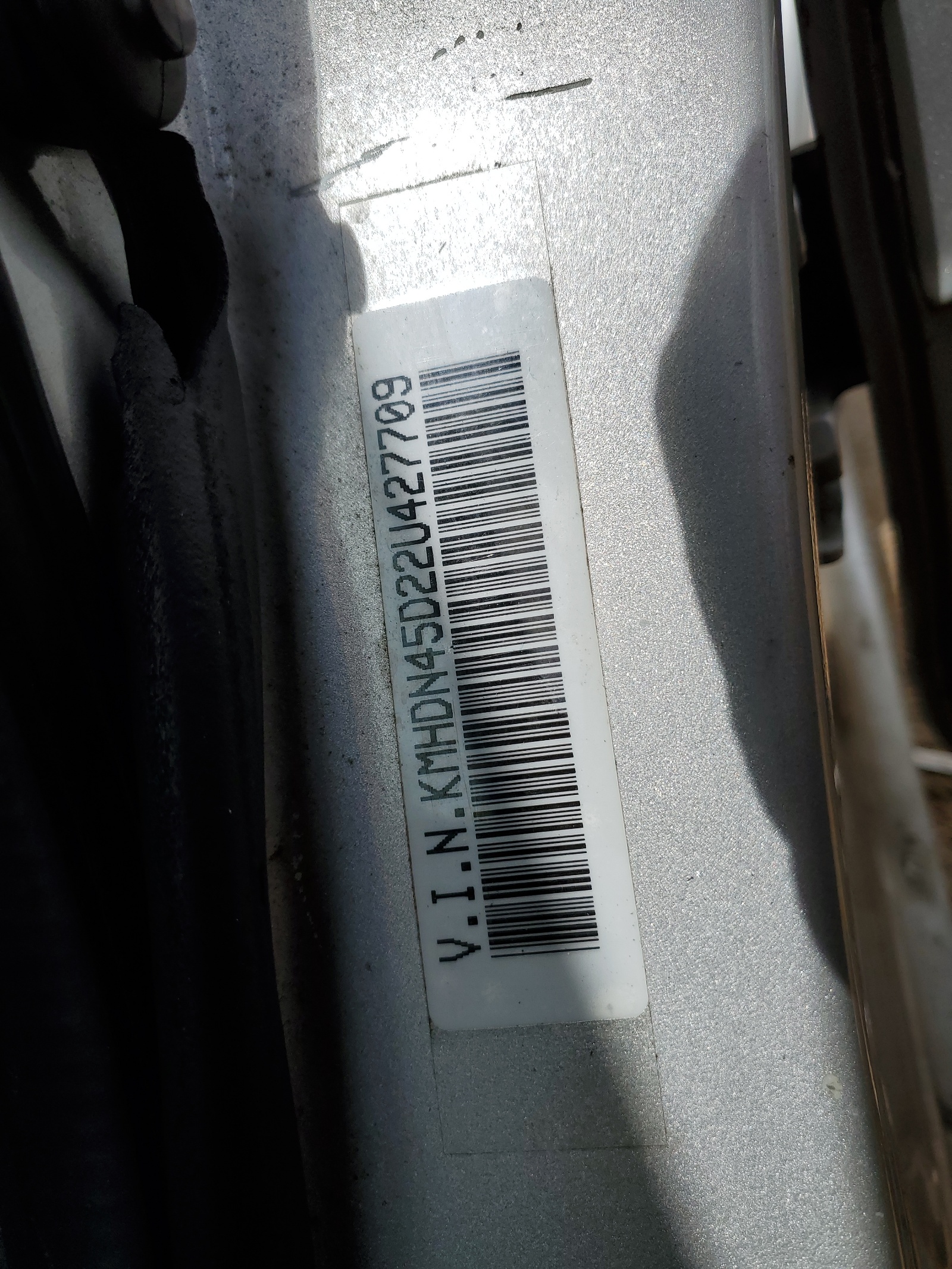 KMHDN45D22U427709 2002 Hyundai Elantra Gls