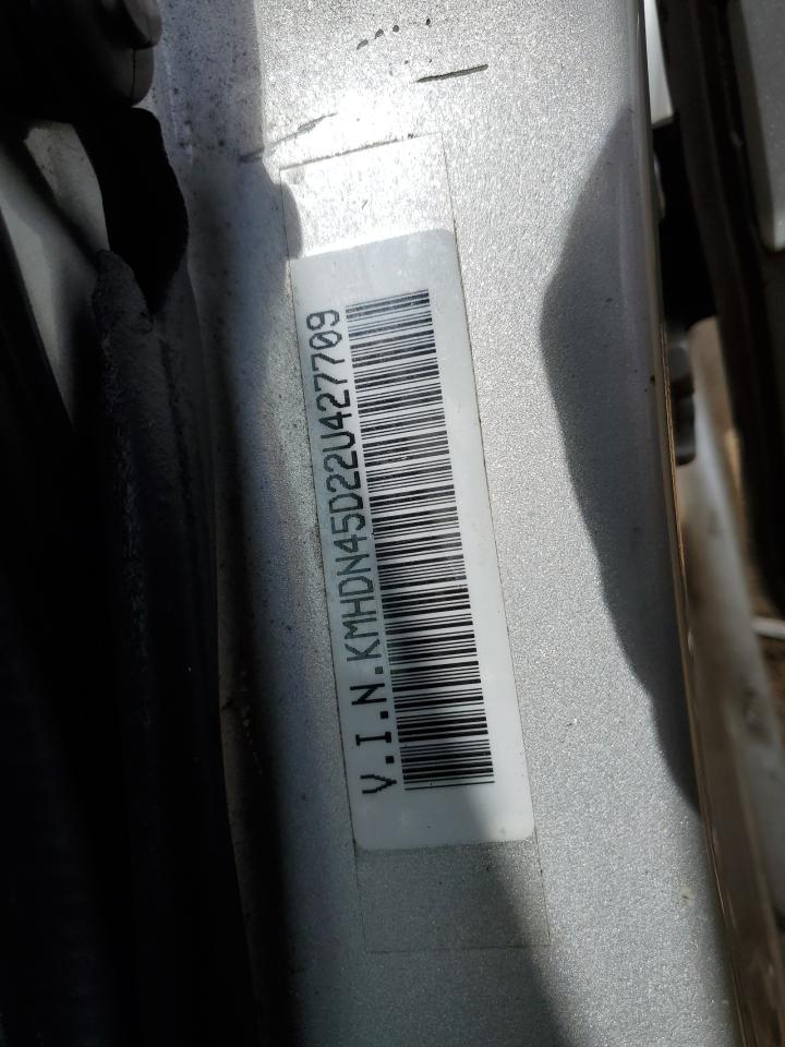 2002 Hyundai Elantra Gls VIN: KMHDN45D22U427709 Lot: 64473734