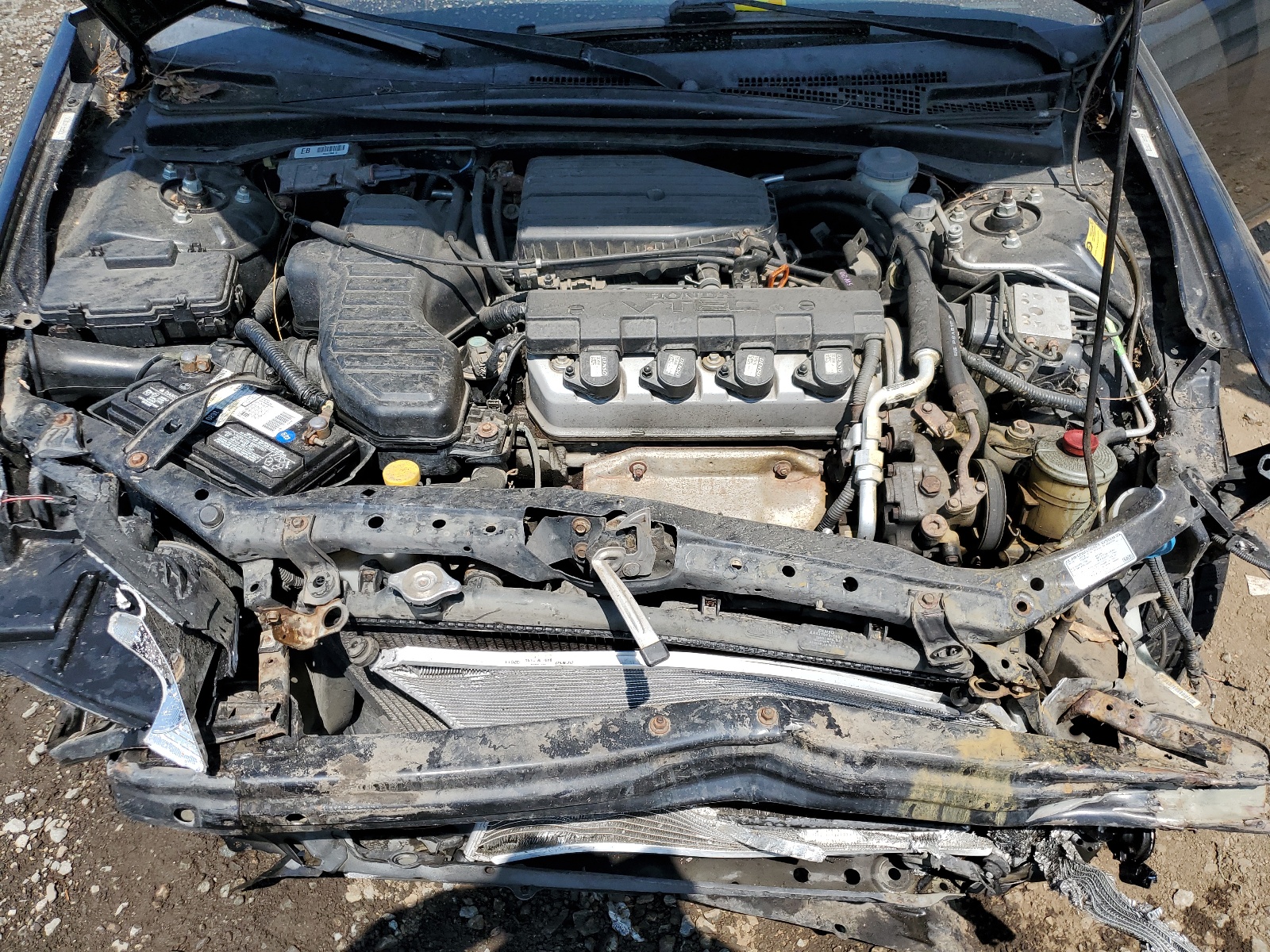 1HGEM219X4L006302 2004 Honda Civic Ex