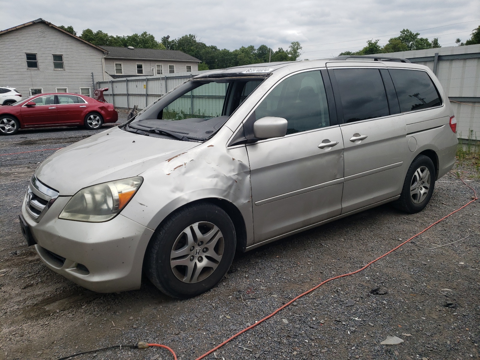 5FNRL38677B409536 2007 Honda Odyssey Exl