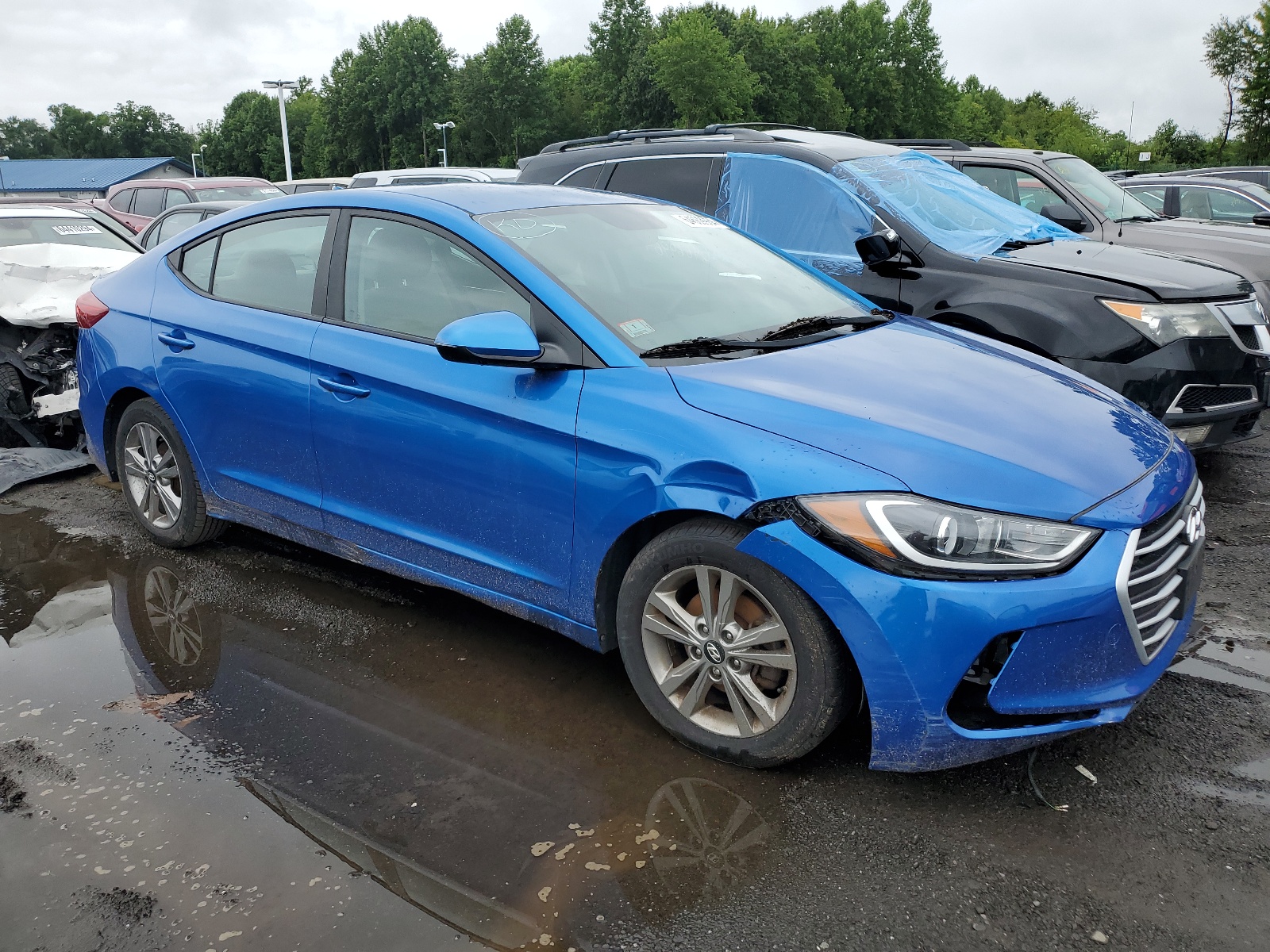 2017 Hyundai Elantra Se vin: KMHD84LF4HU145060