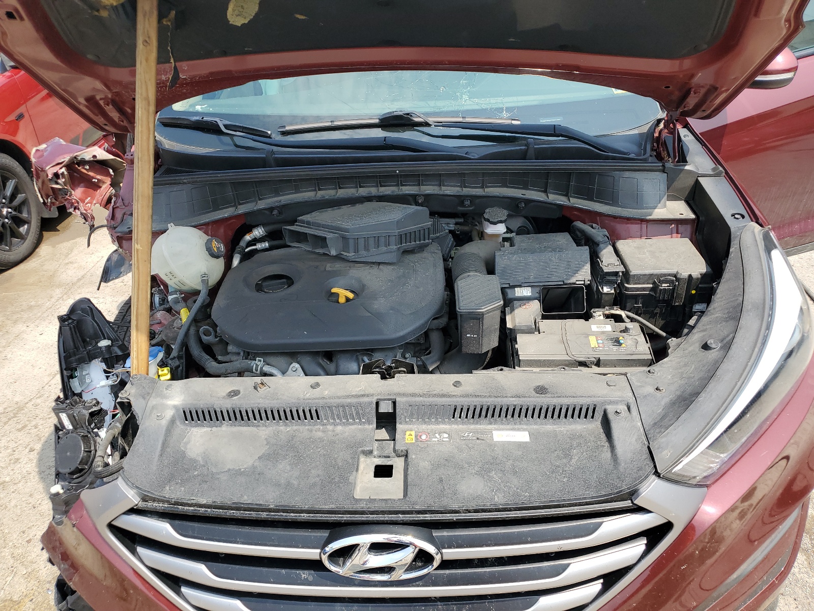 KM8J3CA43JU621902 2018 Hyundai Tucson Sel