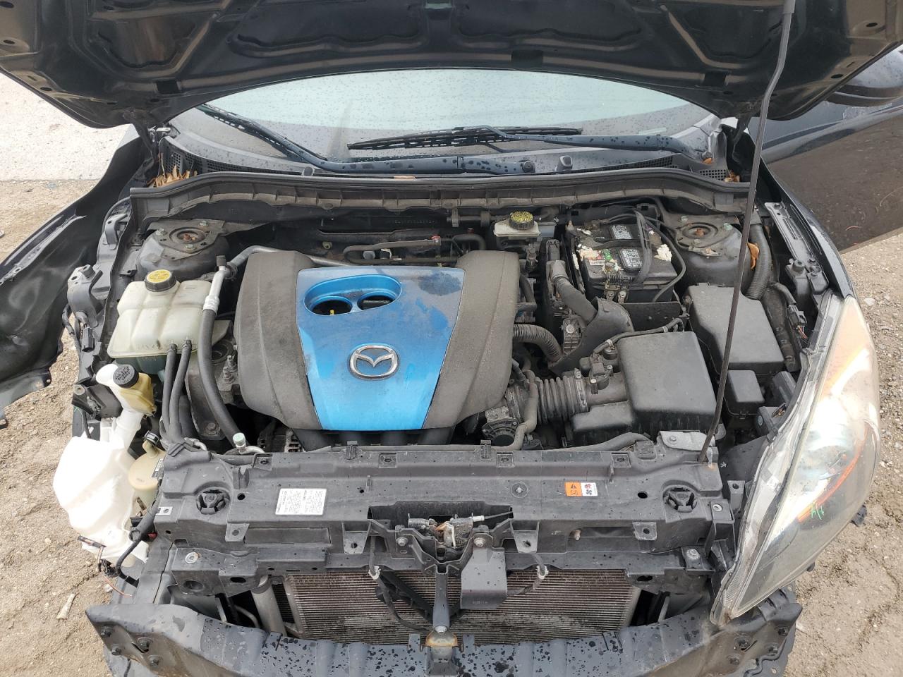 2012 Mazda 3 I VIN: JM1BL1W81C1696241 Lot: 62066844