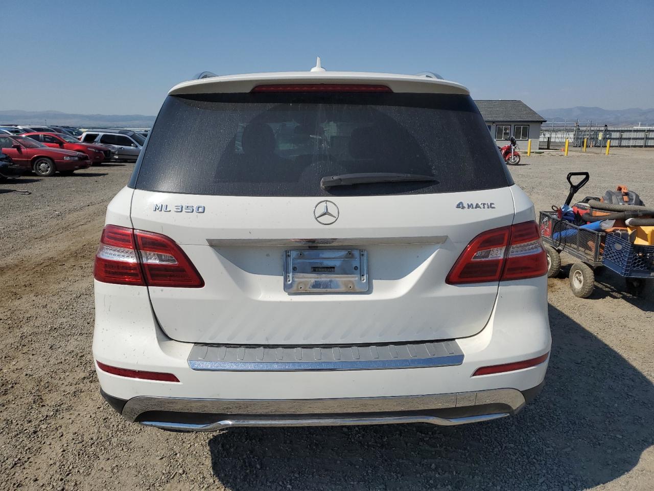 2014 Mercedes-Benz Ml 350 4Matic VIN: 4JGDA5HB8EA361152 Lot: 62530104