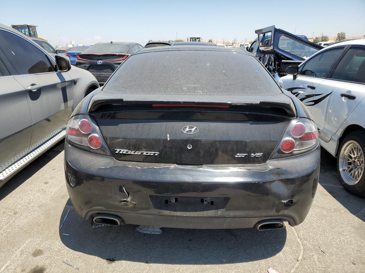 2008 Hyundai Tiburon Gt VIN: KMHHN66F88U266949 Lot: 63748734