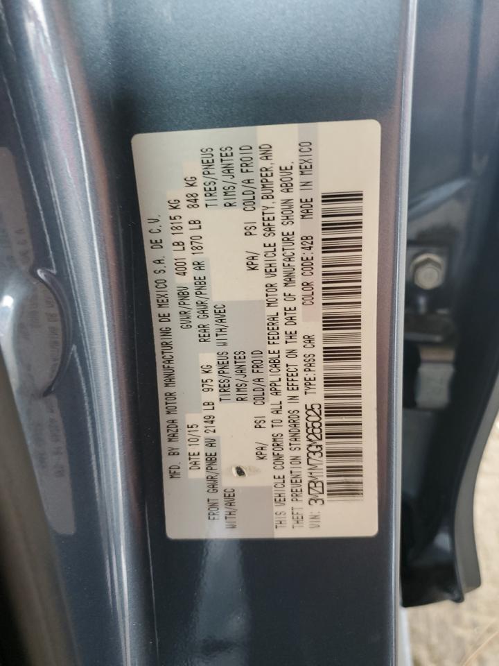 2016 Mazda 3 Touring VIN: 3MZBM1M73GM265025 Lot: 64553424