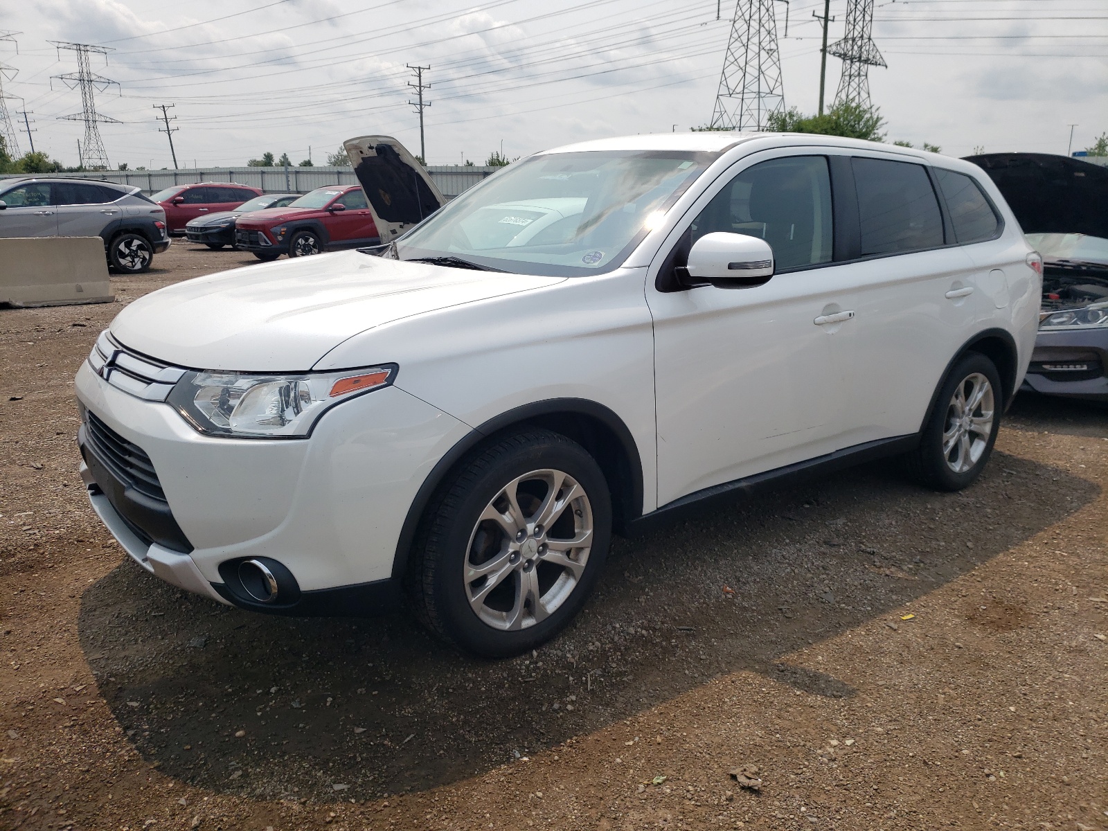 2015 Mitsubishi Outlander Se vin: JA4AD3A3XFZ010620