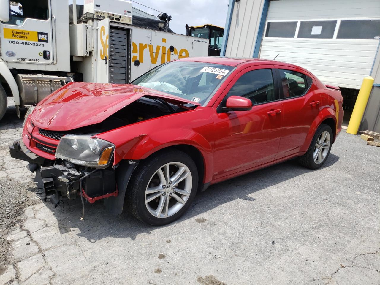 2014 Dodge Avenger Sxt VIN: 1C3CDZCG8EN187923 Lot: 61725254