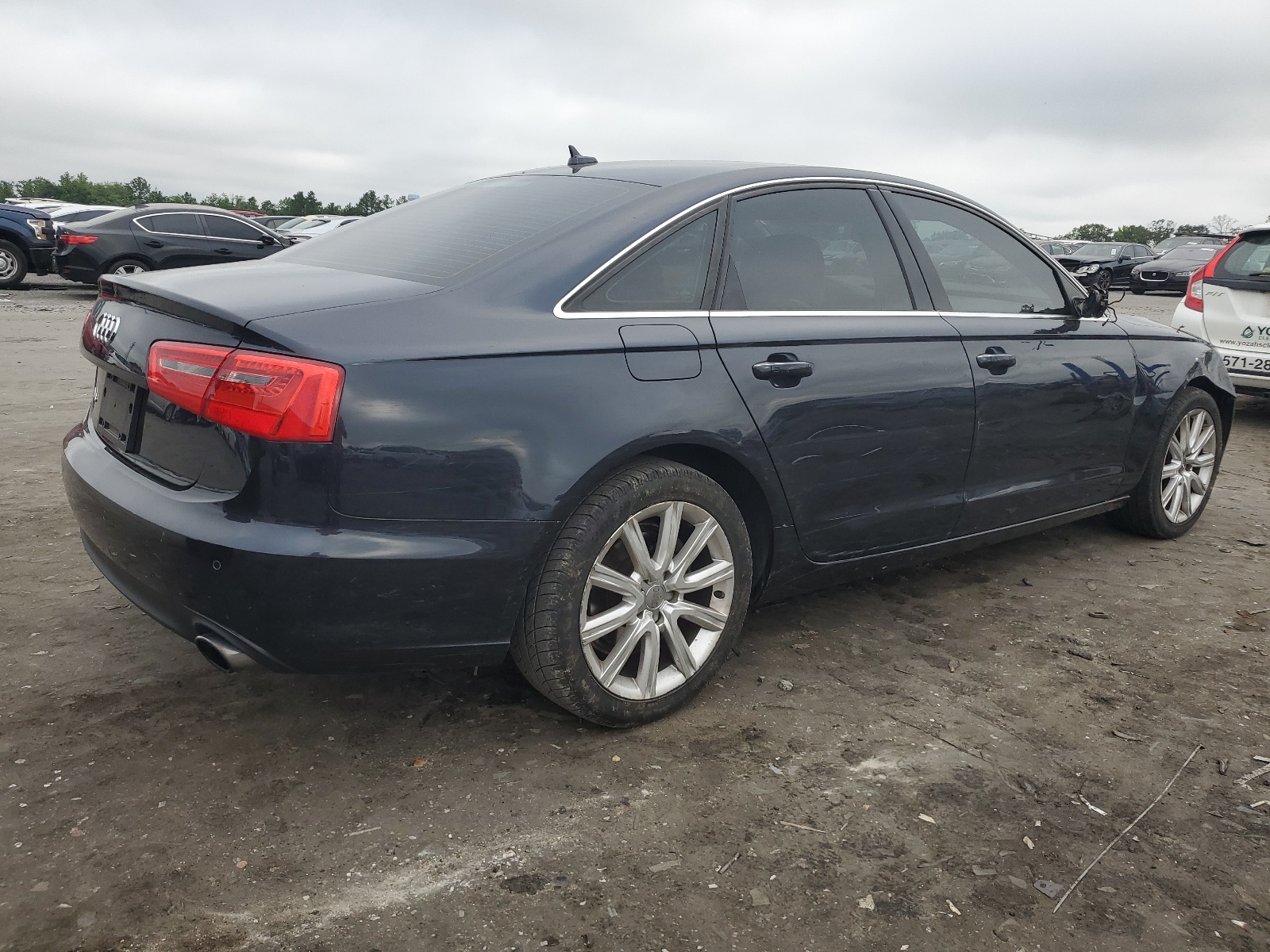 WAUGFAFC1DN104037 2013 Audi A6 Premium Plus