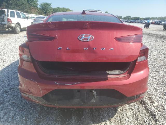  HYUNDAI ELANTRA 2019 Maroon